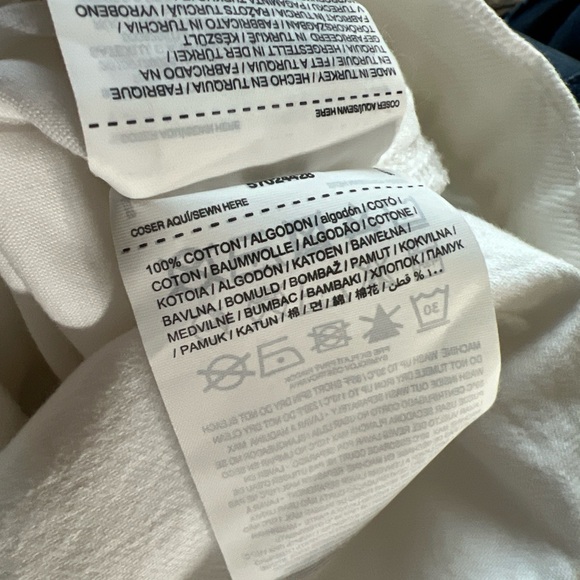 Ming White High Waisted Denim Bermuda Shorts Size 4 - Picture 6 of 6